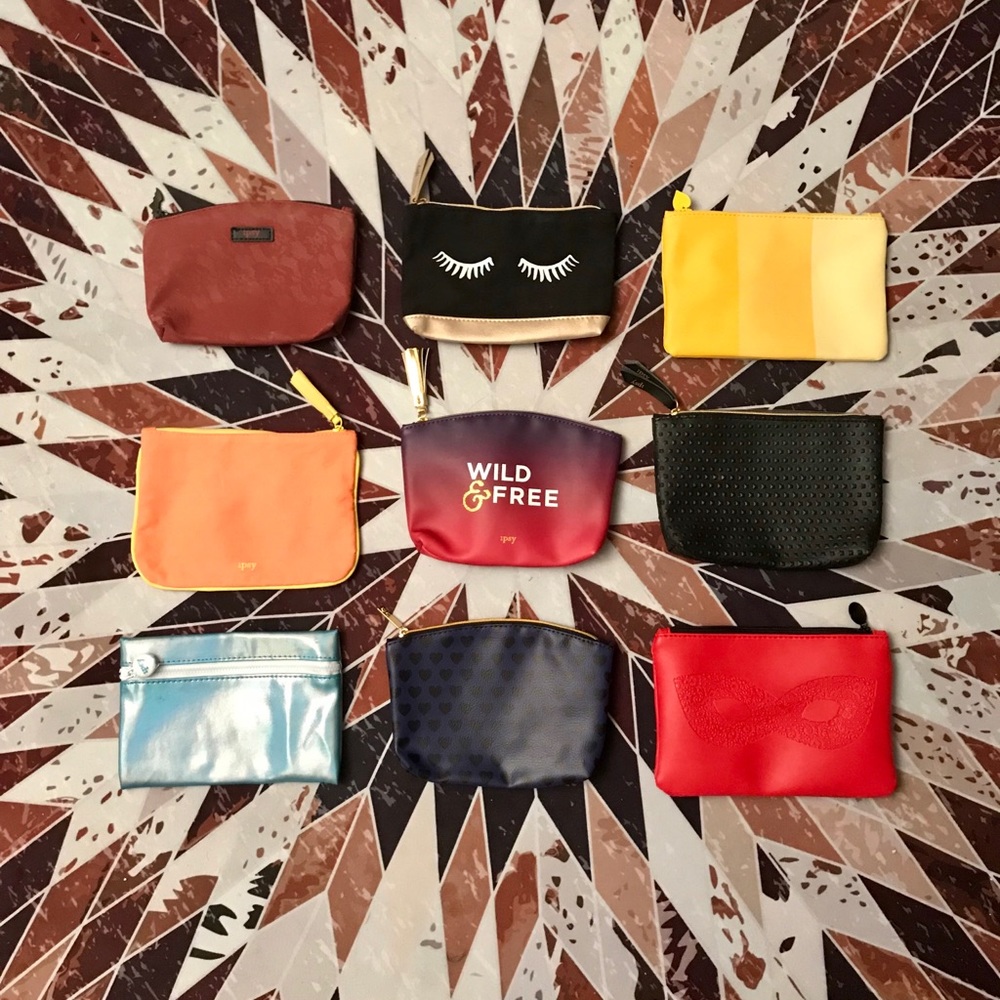 👛 9 Ipsy makeup bags 👛